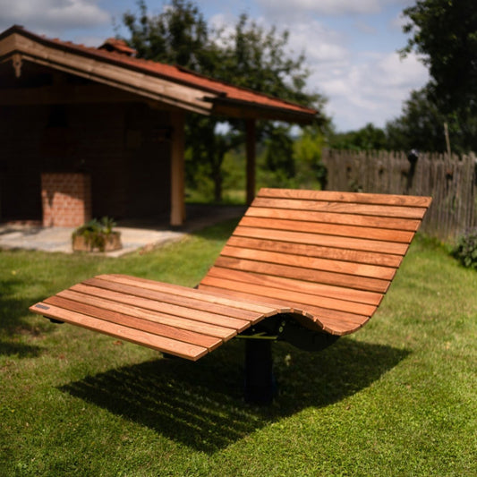 MEBE Wave Lounge - drehbare Gartenliege für 2 Personen