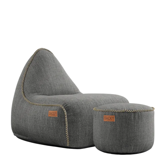 SACKit Cobana Lounge Chair & Pouf - Outdoor Sitzsack